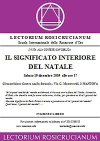 RosaCroce Mantova: Il Significato Interiore del Natale