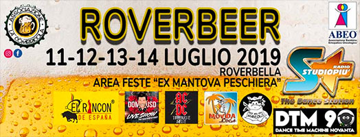 Roverbeer 2019 Festa della Birra Roverbella (MN)