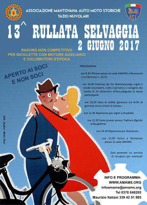 Rullata Selvaggia 2017 Romanore Mantova