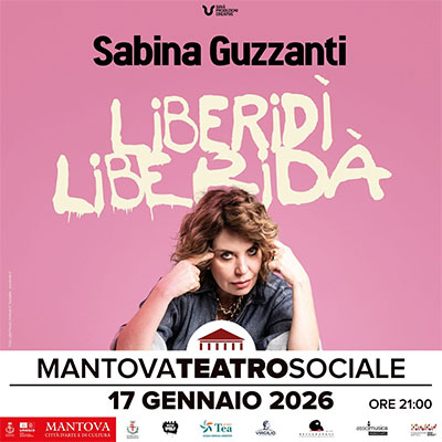 Sabina Guzzanti Mantova 2026