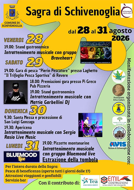 Sagra di Schivenoglia (MN) 2026