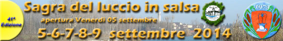 Sagra del Luccio in Salsa 2014 Pozzolo (Mantova)