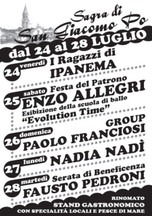Sagra di San Giacomo Po 2015
