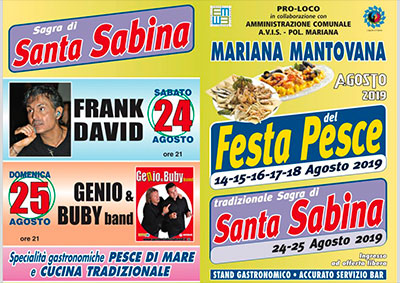 Sagra Santa Sabina 2019 Mariana Mantovana