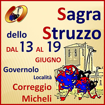 Sagra dello Struzzo 2019 Correggio Micheli Governolo (MN)