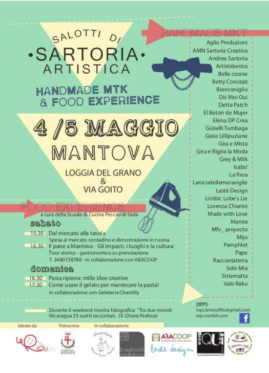 Salotti Sartoria Artistica Mantova 2013