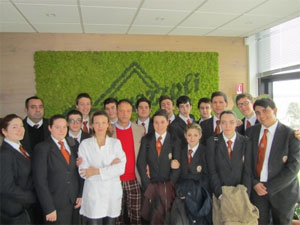 Studenti Serramazzoni Salumificio Pedrazzoli San Giovanni del Dosso (MN)
