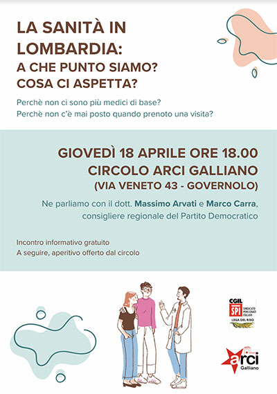 Sanità Lombarda incontro a Governolo (Mantova) 2024