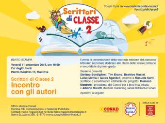 Scrittori di Classe 2 Mantova 2015