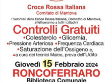 Sentiamoci in salute di Croce Rossa Italiana Roncoferraro 2024