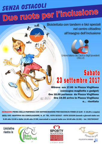 Senza ostacoli Mantova Bike Festival 2017