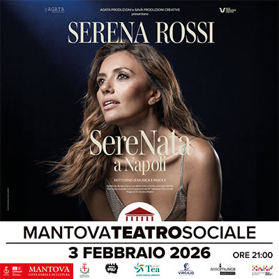 Serena Rossi Mantova 2026