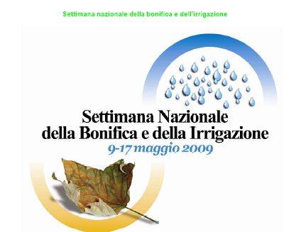 Settimana nazionale bonifica