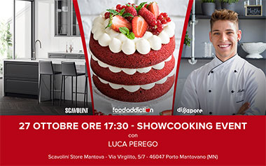 Showcooking Luca Perego Scavolini Store Mantova 2019