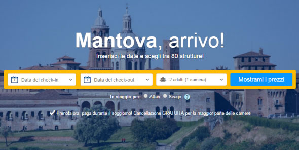 Hotel per soggiorno a Mantova