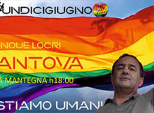 Manifestazione Solidarietà Mimmo Lucano Mantova 2019