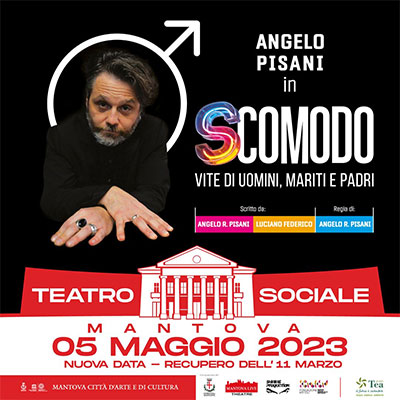 spettacolo Angelo Pisani Scomodo Mantova 2023