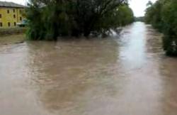 Straripamento Fiume Chiese ad Asola (Mantova)