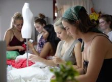 studentesse straniere moda Atelier Judged Mantova
