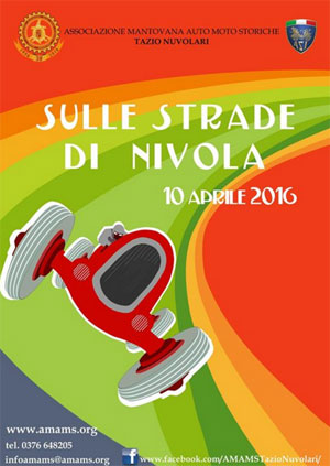 Sulle strade di Nivola Tazio Nuvolari 2016 Castel d'Ario (MN)