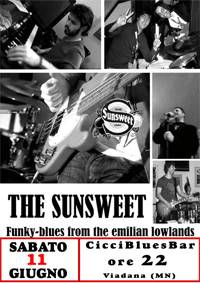 The Sunsweet, musica CicciBluesBar Viadana (MN)