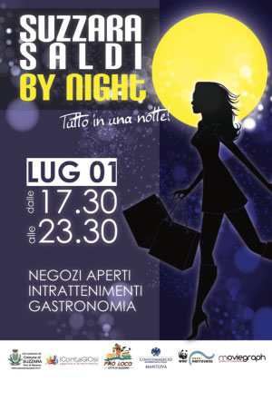 Suzzara Saldi by Night 1 luglio 2017