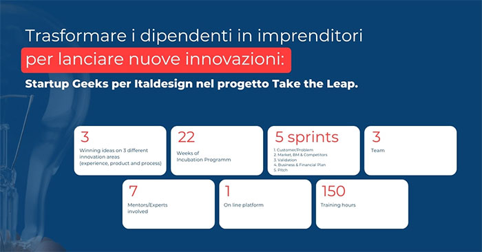 Take the leap Startup Geeks Italdesign