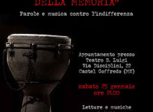 Il tamburo della memoria Teatro Castel Goffredo (MN) 25/1/2020