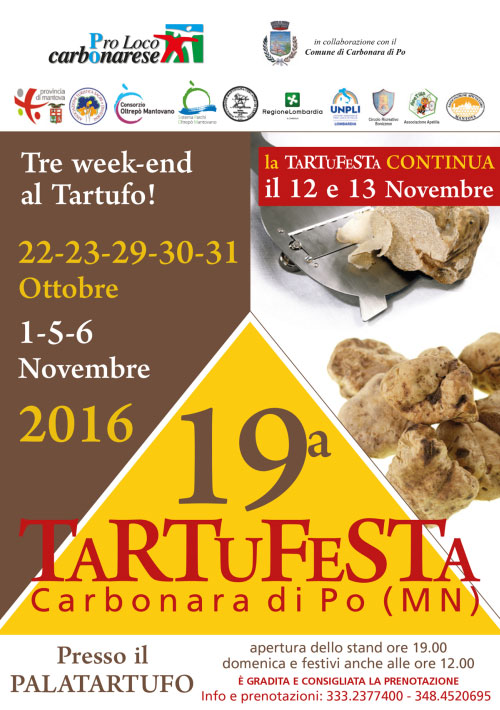 Tartufesta 2016 Carbonara di Po (MN)