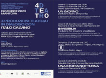 spettacoli teatrali per i 100 anni dalla nascita di Italo Calvino Mantova 2023