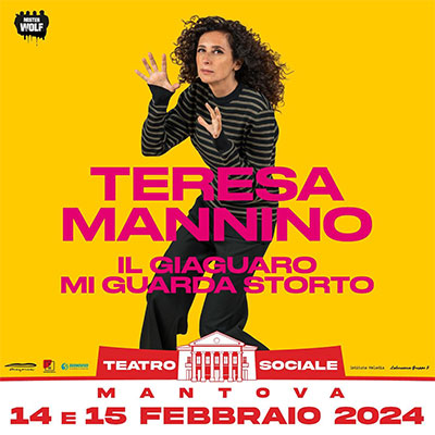 Teresa Mannino Mantova 2024 Il giaguaro mi guarda storto