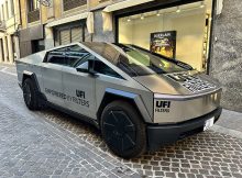 Tesla Cybertruck Mantova 21 febbraio 2026 Ufi Filters