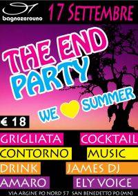 The End Party al Bagno Zero Uno di San Benedetto Po (Mantova)