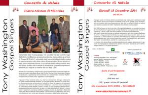 Tony Washington Gospel Singers Mantova