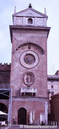 Mantova Torre dell'Orologio