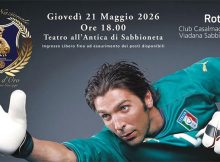 Gianluigi Buffon Toson d'oro 2026 Sabbioneta (MN)