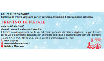 Trenino Natale 2016 Mantova