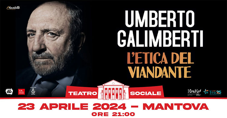 Umberto Galimberti L'etica del viandante Mantova 2024