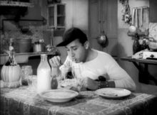 Alberto Sordi Un americano a Roma spaghetti