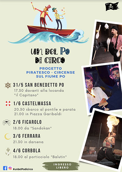 Un bel Po di circo 2023 San Benedetto Po (MN)