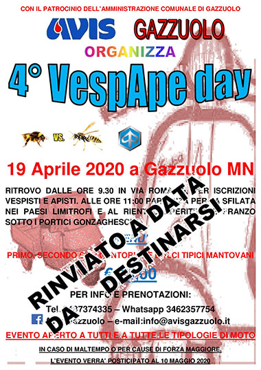 Vespa Ape Day Gazzuolo (MN) 2020