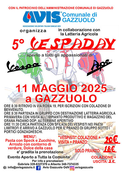 Vespa Day Gazzuolo (MN) 2025