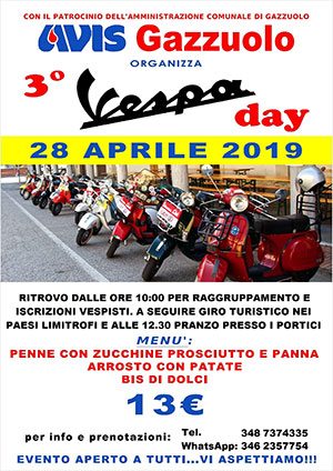 Vespa Day 2019 Gazzuolo (MN)