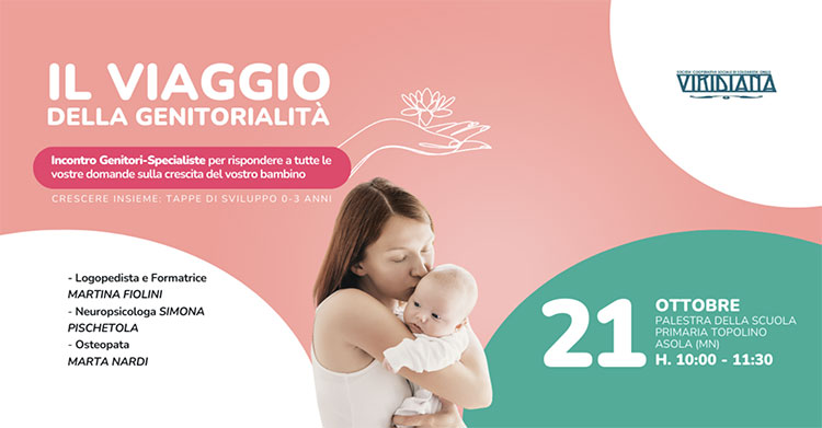 Il Viaggio della Genitorialità Asilo Nido Topolino Asola (MN) 21/10/2023