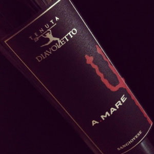 vino Sangiovese A.Mare Tenuta Diavoletto