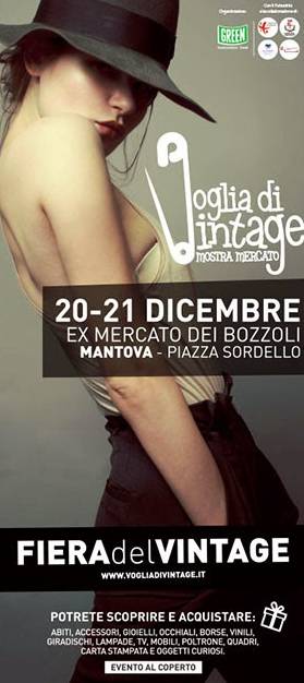 Fiera Voglia di Vintage Mantova dicembre 2014