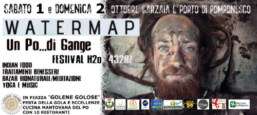 Watermap festival 2016 Pomponesco Mantova