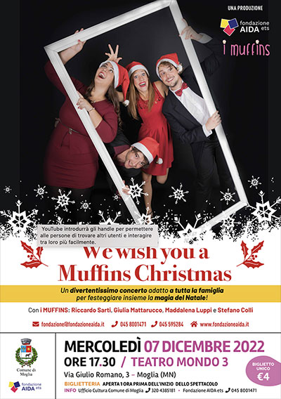 We wish you a Muffins Christmas Teatro Mondo 3 Moglia (MN) 7/12/2022