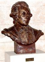 Busto di Wolfgang Amadeus Mozart