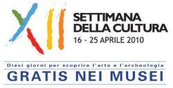 XII Settimana della Cultura 16-25 aprile 2010